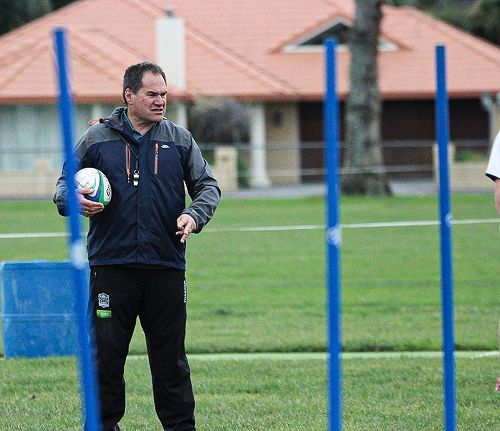 Dave Rennie joins PNBHS 1st XV for their Training Camp