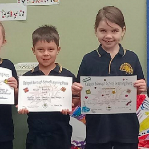 Harper, Oliver, Ashley and Braxton - Inanga