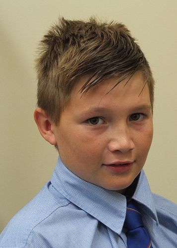 Alex Hodgson in year 9