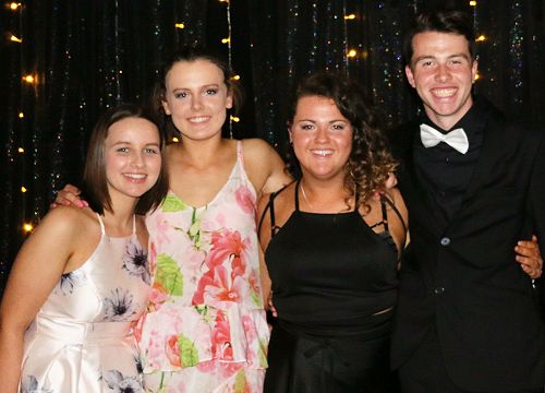 Jordan Mehlhopt with his ladies.