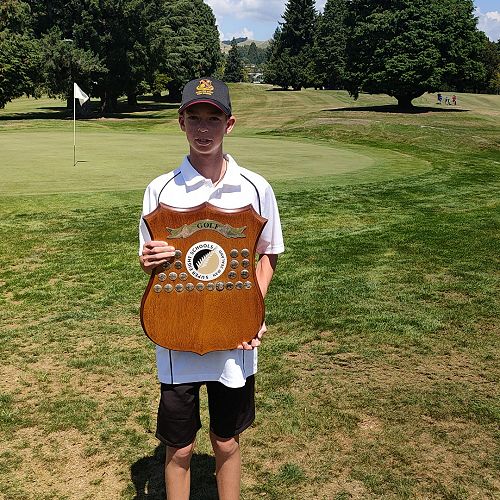 Isaac Steel Year 10 - Shoots 73,73 & 76 to be most valuable golfer.