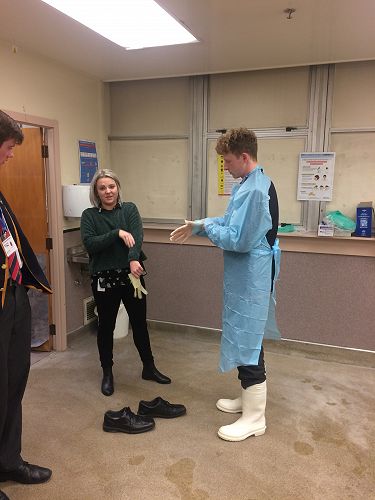 Mortuary visit at Dunedin Hospital