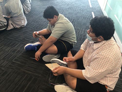 Bracelet making for Tactile Exploration TAIP 