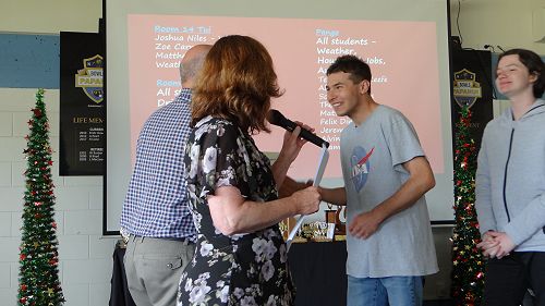 Senior& Intermediate Prize Giving