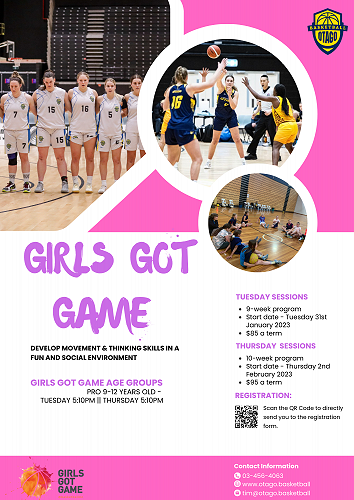 'Girls Got Game' Programme