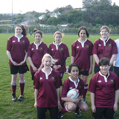 Girls Sevens Rugby team