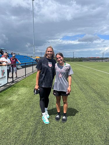 Neve attending the Maori Football Camp in Auckland