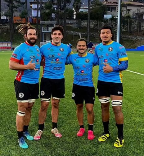 Fine in Italy - career started in rugby