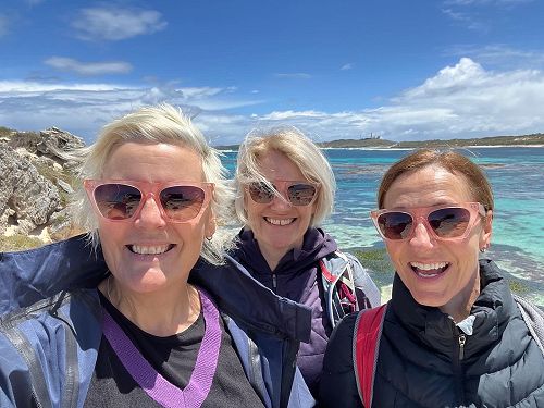 Rottnest Island 2022. Hair colour changed by now. Except you Roma.