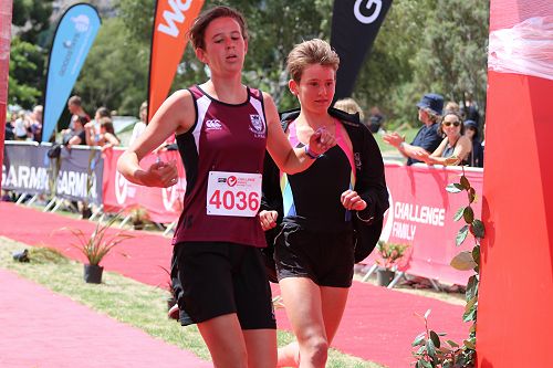 Challenge Wanaka Secondary Schools Trialthlon. 