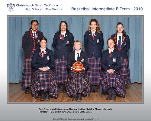 Basketball Intermediate B Team - 2019