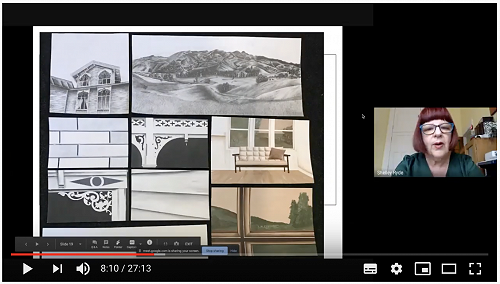 Online painting lesson March 2020