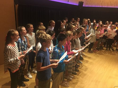 Chorale recording for Ali Harper's Song