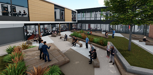 One of our outdoor spaces...





