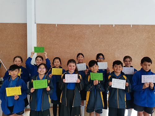 Show, Share, Shine certificates