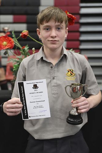 Top Junior Rock Climber, Connor Carmichael