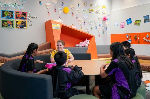 Te Uho o te Nikau flexible library space