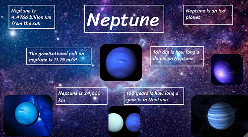 Olivia, Tabatha and Lily's Neptune Poster
