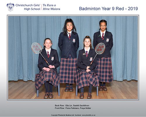 Badminton Year 9 Red - 2019