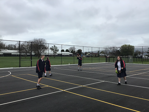 Choosing to be inclusive and have fun at lunch time.