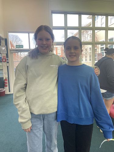 Abby and Millie (Y7)