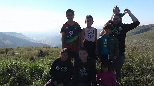 Looking out at Sugarloaf