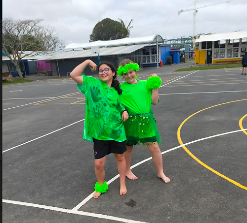 Te Whanau O Parihaka students