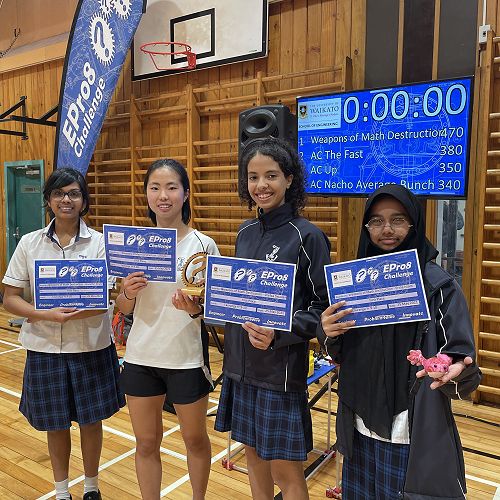 Year 10 Team 'The Weapons of Math Destruction'