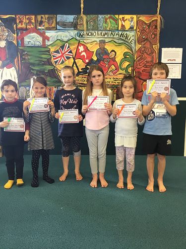 Principal awards for: Samuel, Eden, Jessica, Olivia, Amalia and Phoenix.