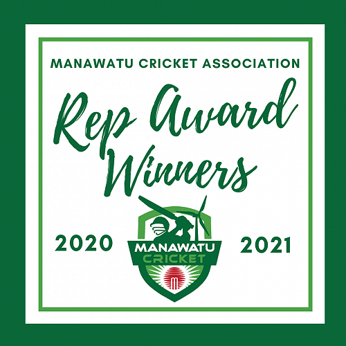 Manawatū Cricket Association Rep Award Winners