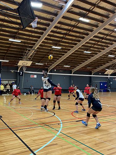 Ruby Jary getting some air