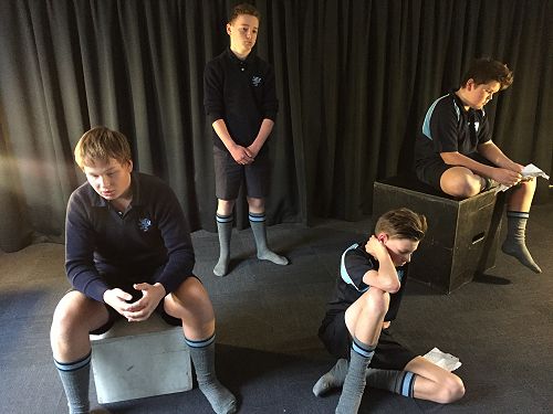 From left; Daniel West, Tom Arnold, Judd Stewart (sitting) & Callum Davies