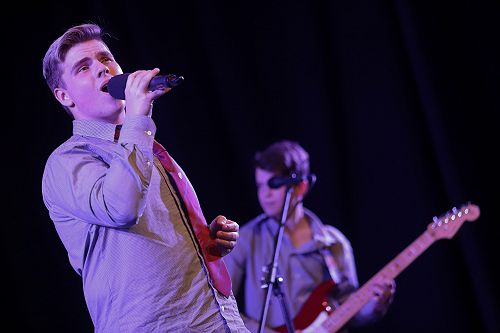 The Recliners on form at the Autumn Showcase performance.