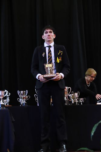 Jamie Sosa at the Senior Sports Awards Evening