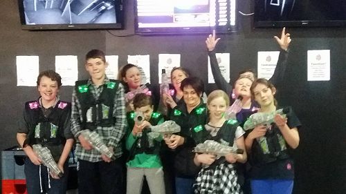 LEO's at Laser Force