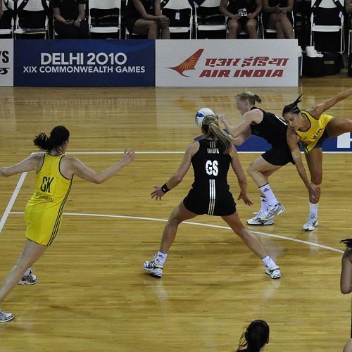 New Zealand v Australia netball, Commonwealth Games 2010