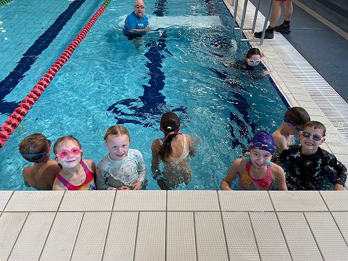 Swimming at Graham Condon