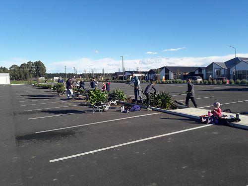 Carpark Working Bee 24th June 2018