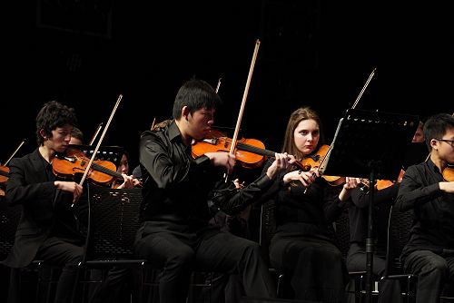 BHS Orchestra at the Aurora Festival