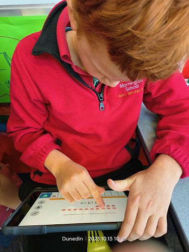 Matty works on a maths app