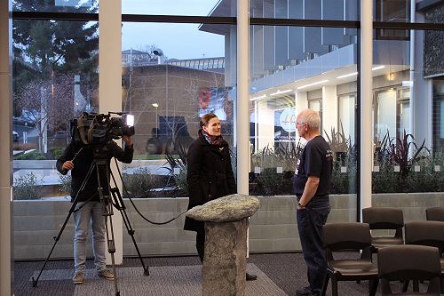 A little bit of press coverage for YES!