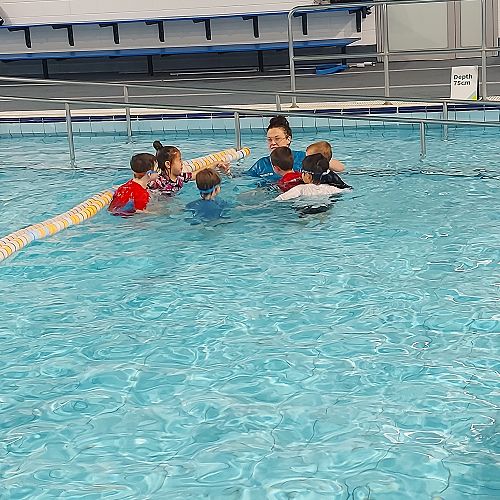 Swimming at Graham Condon