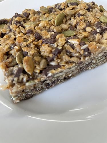 A sports nutrition bar developed by Year 10 students.