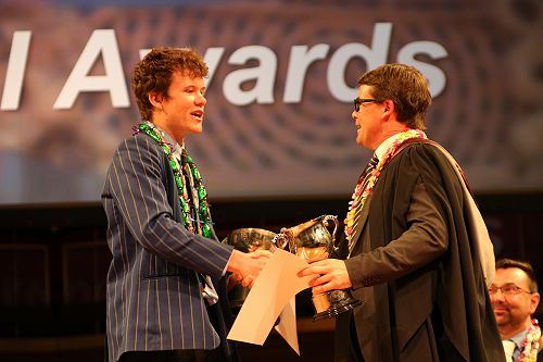 BISHOP JOYCE CUP FOR COLLEGE CAPTAIN - Cameron Brewitt