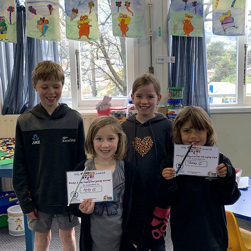Congratulations to Molly and Bobby who were recognised by the PAL team as being positive and enthusiastic members of the lunchtime sessions.