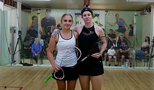 Squash extraordinaire, Sophie Hodges