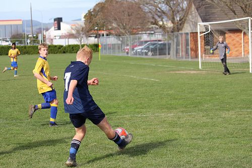 Junior XI Football v Rongotai College