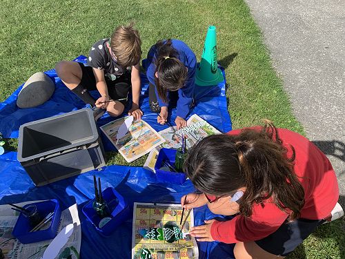 Kit Day Marae feather dying Alexis Rhyleigh Jannah