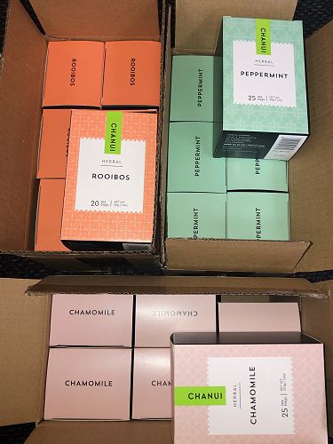Beautiful Chanui tea will be a great treat in our goody bags - thank you Chanui Tea