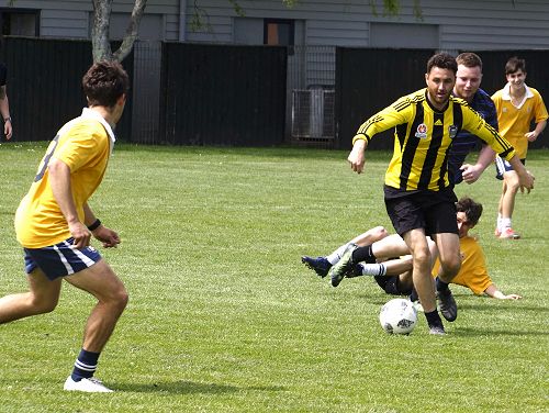 Staff v Prefects Football 2020